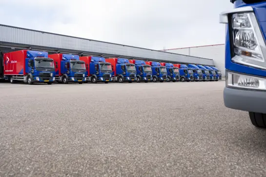 Foto van wagenpark Transmission Transport Groep